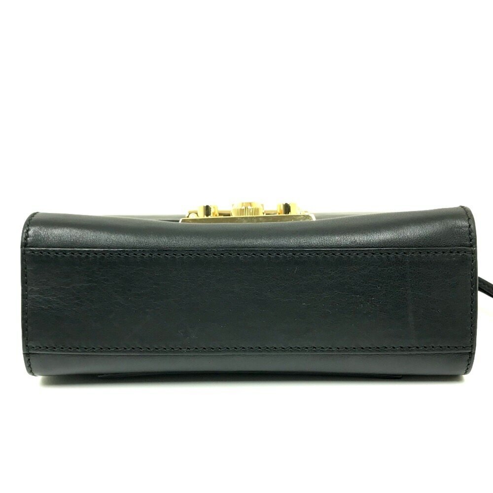 GUCCI Authentic Black Leather Shoulder Bag - Picture 4 of 16